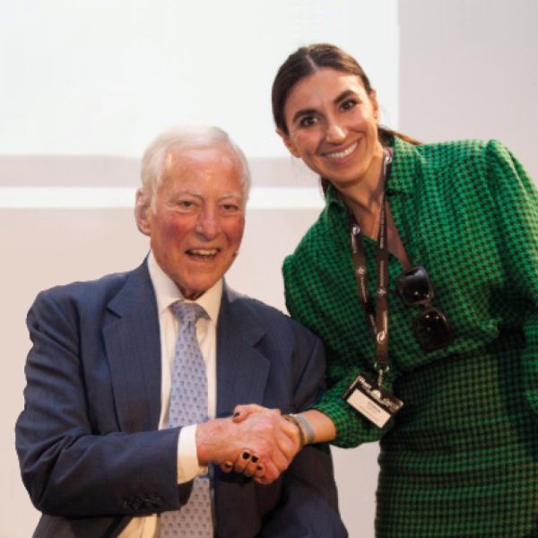 Germana Capizzi con Brian Tracy